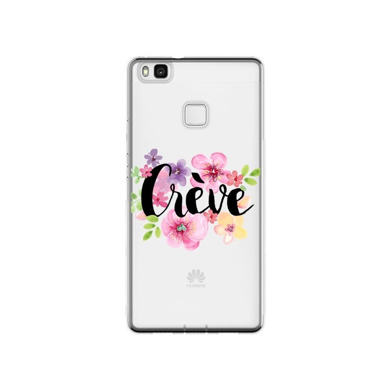 Coque Huawei P9 Lite Crève Fleurs Transparente - Maryline Cazenave