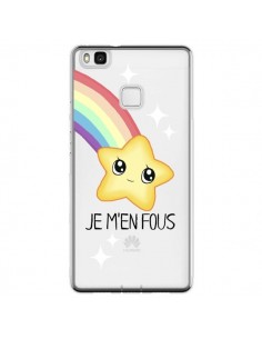 Coque Huawei P9 Lite Etoile Je M'en Fous Transparente -...