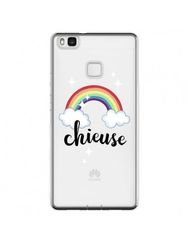 Coque Huawei P9 Lite Chieuse Arc En Ciel Transparente - Maryline Cazenave