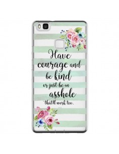 Coque Huawei P9 Lite Courage, Kind, Asshole Transparente...