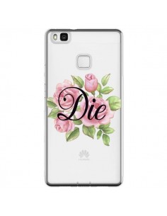 Coque Huawei P9 Lite Die Fleurs Transparente - Maryline...