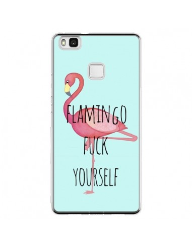 Coque Huawei P9 Lite Flamingo Fuck Yourself - Maryline Cazenave