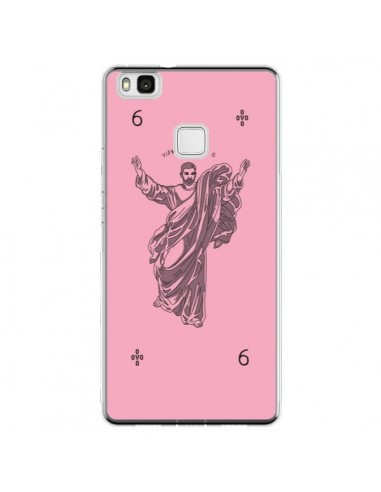 Coque Huawei P9 Lite God Pink Drake Chanteur Jeu Cartes - Mikadololo