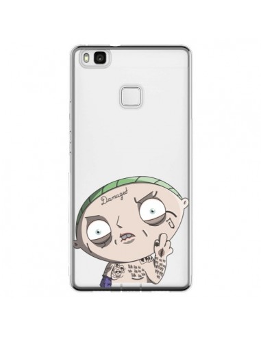 Coque Huawei P9 Lite Stewie Joker Suicide Squad Transparente - Mikadololo