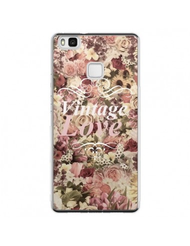 Coque Huawei P9 Lite Vintage Love Flower - Monica Martinez