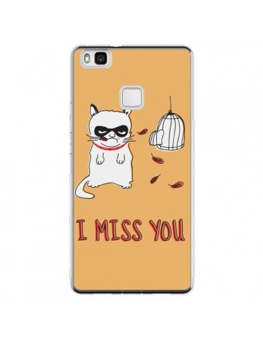 Coque Huawei P9 Lite Chat I Miss You - Maximilian San