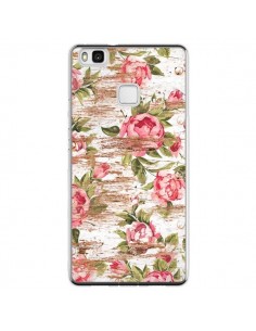 Coque Huawei P9 Lite Eco Love Pattern Bois Fleur -...