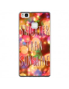 Coque Huawei P9 Lite Brighter Than Sunshine Paillettes -...