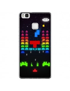 Coque Huawei P9 Lite Invatris Space Invaders Tetris Jeu -...