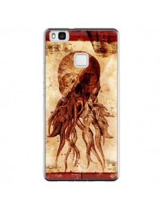 Coque Huawei P9 Lite Octopu Skull Poulpe Tête de Mort -...