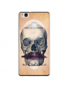 Coque Huawei P9 Lite Rock Skull Tête de Mort - Maximilian...