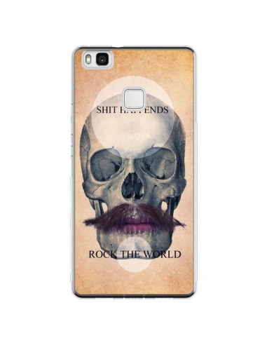 Coque Huawei P9 Lite Rock Skull Tête de Mort - Maximilian San