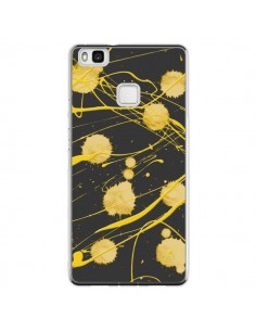 Coque Huawei P9 Lite Gold Splash Peinture Art -...