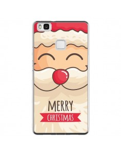 Coque Huawei P9 Lite Moustache du Père Noël Merry...