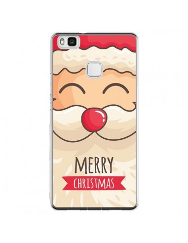 Coque Huawei P9 Lite Moustache du Père Noël Merry Christmas - Nico