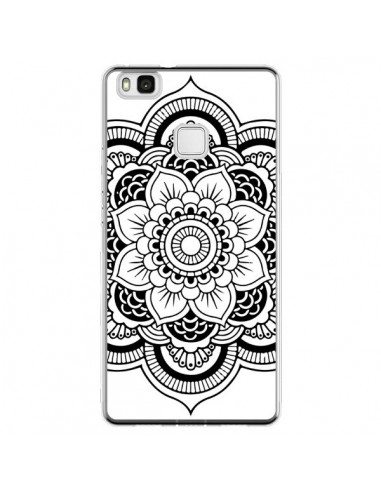 Coque Huawei P9 Lite Mandala Noir Azteque - Nico