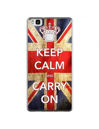 Coque Huawei P9 Lite Keep Calm and Carry On - Nico