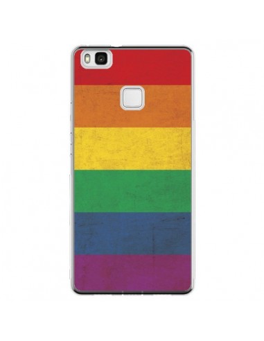 Coque Huawei P9 Lite Drapeau Arc En Ciel Gay - Nico