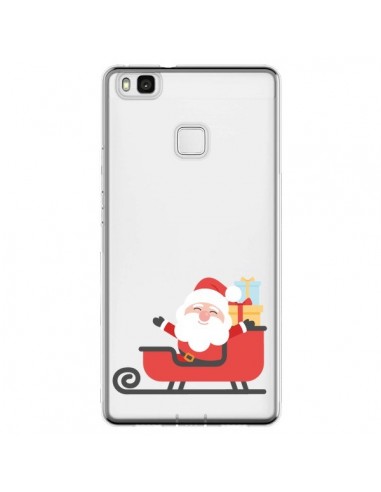 Coque Huawei P9 Lite Père Noël et son Traineau transparente - Nico