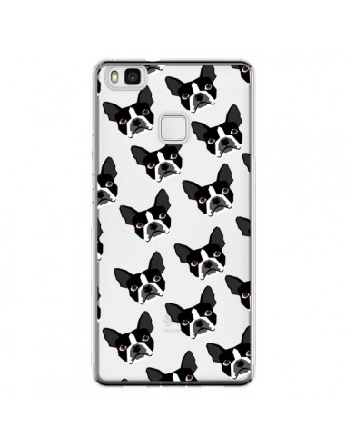 Coque Huawei P9 Lite Chiens Boston Terrier Transparente - Pet Friendly