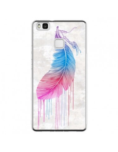 Coque Huawei P9 Lite Plume arc-en-ciel - Rachel Caldwell