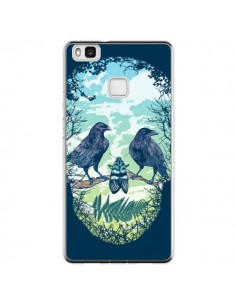 Coque Huawei P9 Lite Tête de Mort Nature - Rachel Caldwell