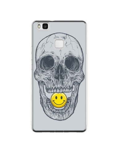 Coque Huawei P9 Lite Smiley Face Tête de Mort - Rachel Caldwell