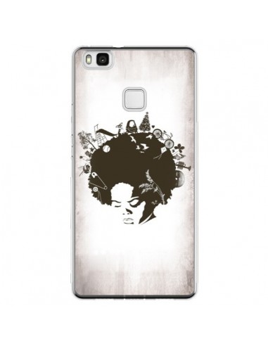 Coque Huawei P9 Lite Childhood Garden Afro - Rachel Caldwell