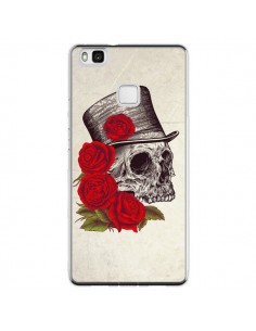 Coque Huawei P9 Lite Gentleman Crane Tête de Mort -...