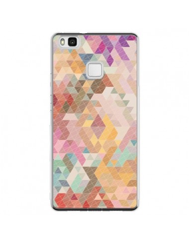 Coque Huawei P9 Lite Azteque Pattern Triangles - Rachel Caldwell