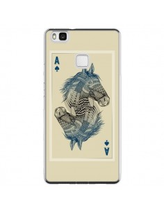 Coque Huawei P9 Lite Cheval Carte Jeu Horse As - Rachel...