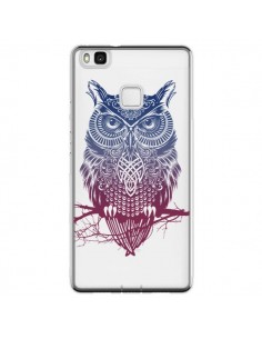 Coque Huawei P9 Lite Hibou Chouette Owl Transparente -...