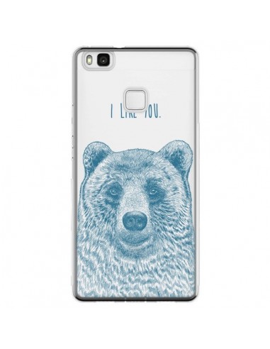 Coque Huawei P9 Lite I Love You Bear Ours Ourson Transparente - Rachel Caldwell