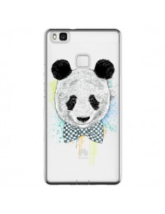 Coque Huawei P9 Lite Panda Noeud Papillon Transparente -...
