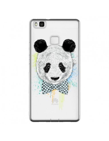 Coque Huawei P9 Lite Panda Noeud Papillon Transparente - Rachel Caldwell