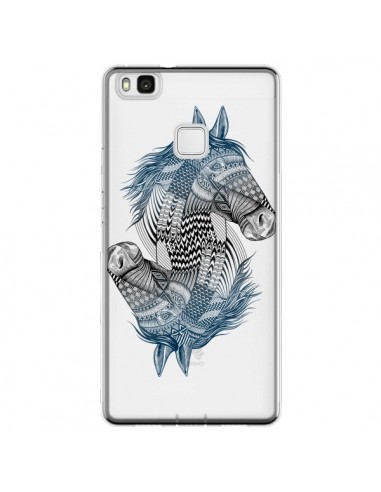 Coque Huawei P9 Lite Cheval Horse Double Transparente - Rachel Caldwell