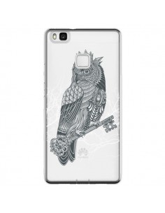 Coque Huawei P9 Lite Owl King Chouette Hibou Roi...