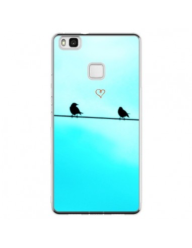 Coque Huawei P9 Lite Oiseaux Birds Amour Love - R Delean