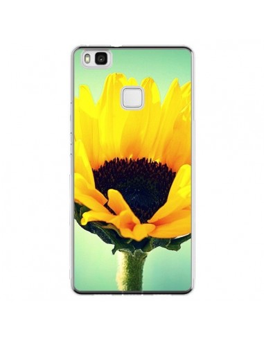 Coque Huawei P9 Lite Tournesol Zoom Fleur - R Delean