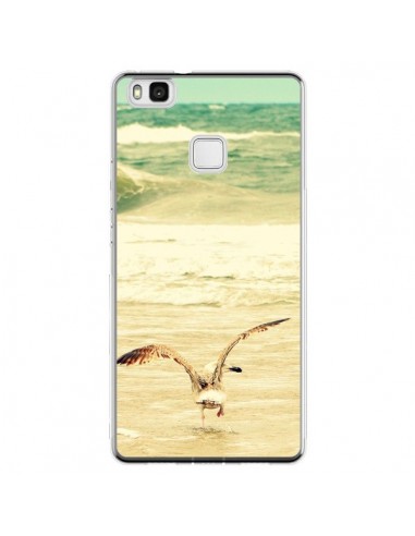 Coque Huawei P9 Lite Mouette Mer Ocean Sable Plage Paysage - R Delean