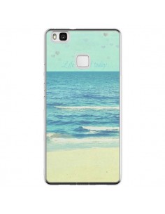 Coque Huawei P9 Lite Life good day Mer Ocean Sable Plage...