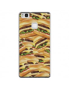 Coque Huawei P9 Lite Burger Hamburger Cheeseburger - Rex...