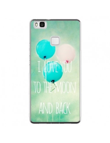 Coque Huawei P9 Lite I love you to the moon and back - Sylvia Cook