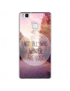 Coque Huawei P9 Lite Not all who wander are lost - Sylvia...