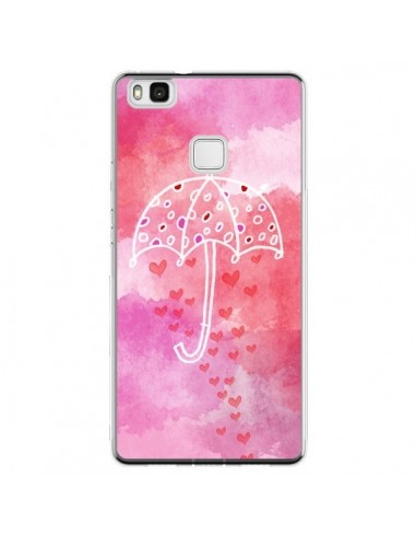 Coque Huawei P9 Lite Parapluie Coeur Love Amour - Sylvia Cook