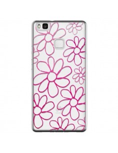 Coque Huawei P9 Lite Flower Garden Pink Fleur...