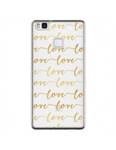 Coque Huawei P9 Lite Love Amour Repeating Transparente -...