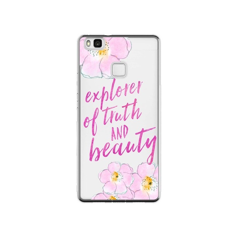 Coque Huawei P9 Lite Explorer of Truth and Beauty Transparente - Sylvia Cook