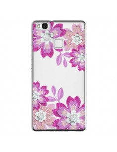 Coque Huawei P9 Lite Winter Flower Rose, Fleurs d'Hiver...