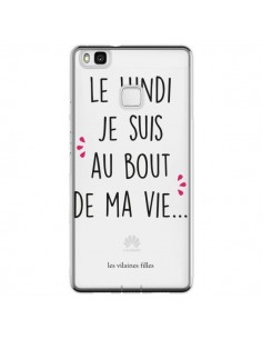 Coque Huawei P9 Lite Le lundi, je suis au bout de ma vie...
